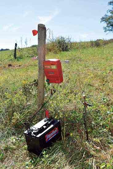 Fencing maintenance comes first because livestock can’t inhabit the fields without it.